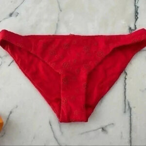 Bound by Bond Eye Red Bikini Bottom B79